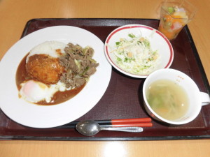 8月すき焼きカレー