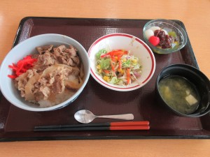 6月吉野屋の牛丼